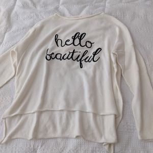 Hello Beautiful Sweater